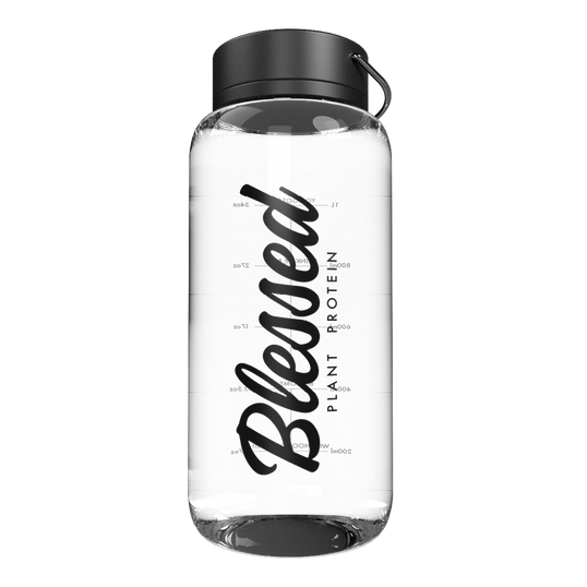 Blessed Glass Water Bottle