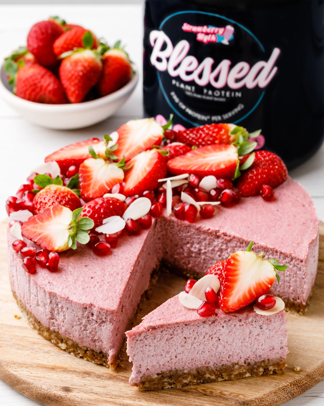 Blessed Strawberry Mylk Cheesecake-EHPlabs