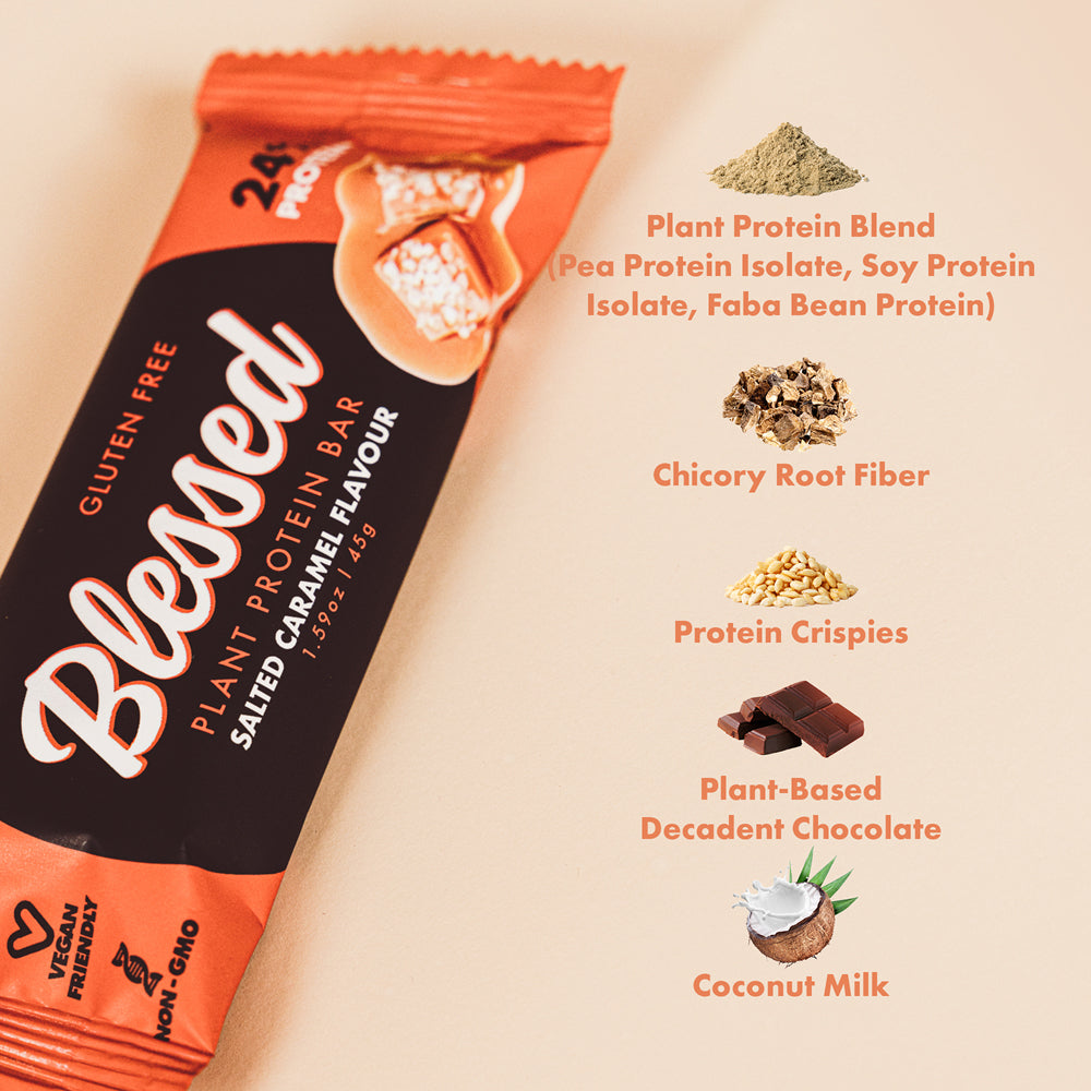 Blessed Plant Protein Bar Ingredients