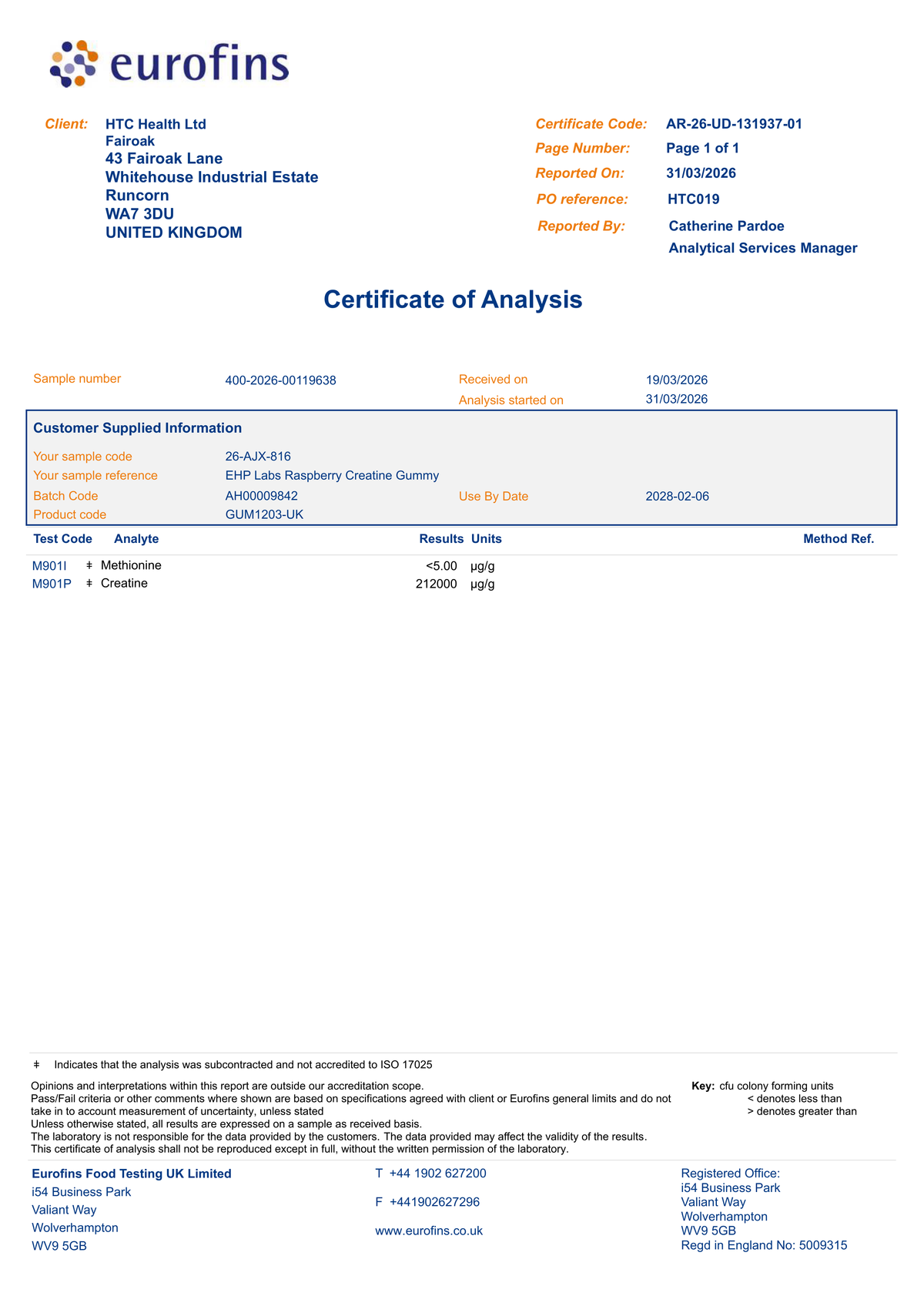 Lab Tested. See the Proof.