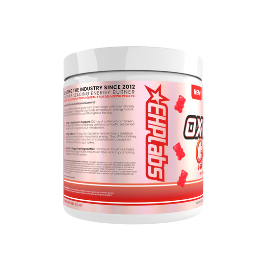 OxyShred Gummies Juicy Strawberry 80 Count Gummies Left