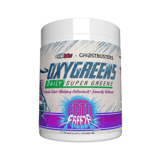 OxyGreens - Daily Super Greens Powder - 30 Serves | Ghostbusters™ Ecto Freeze