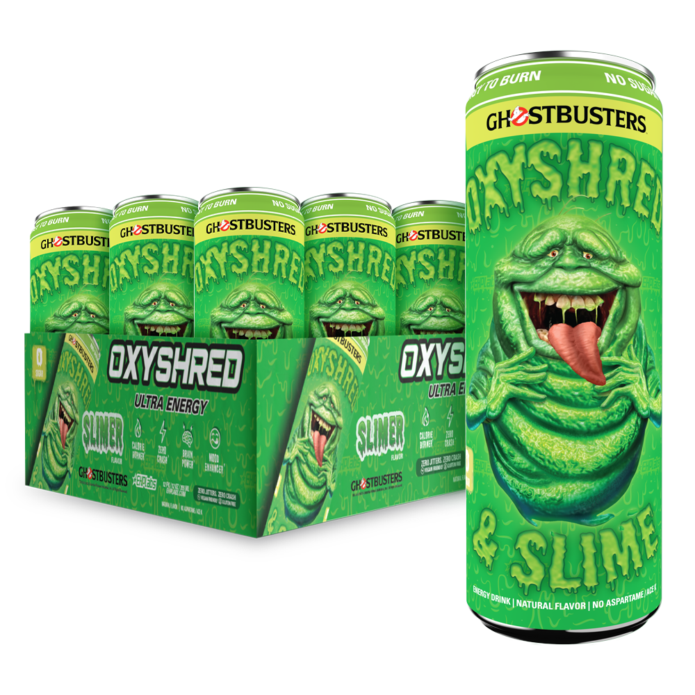 OxyShred Energy Drink (12-Pack) - Slimer (Expires September 2025)
