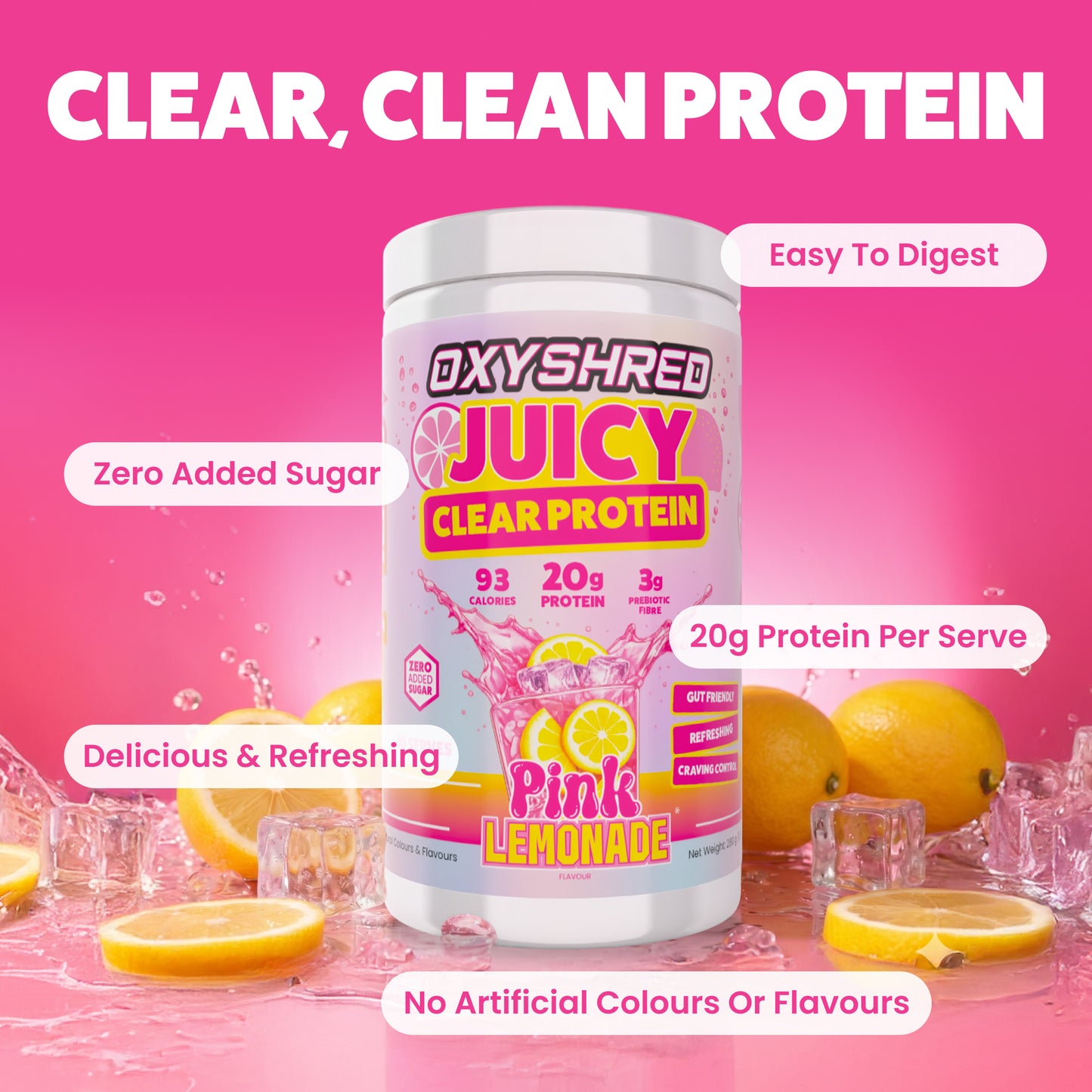 OxyShred Juicy Clear Protein