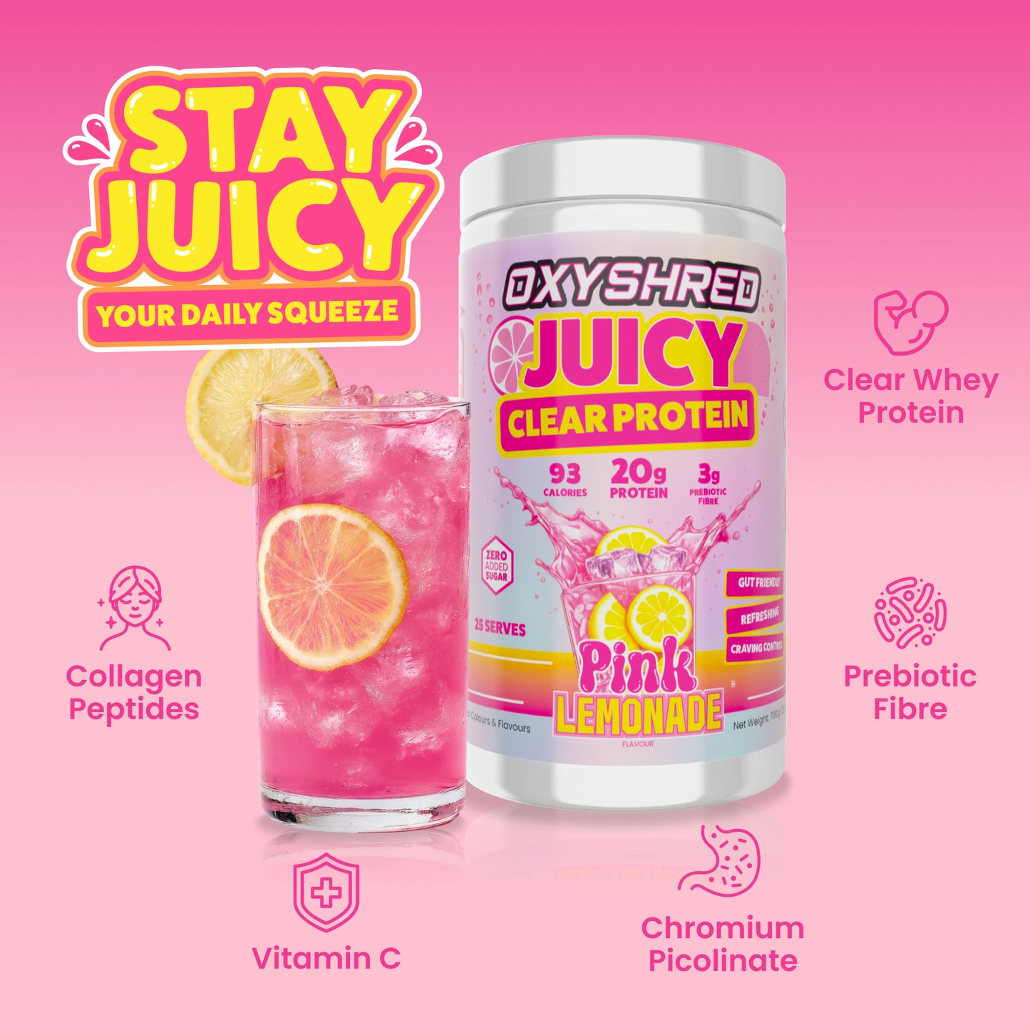 OxyShred Juicy Clear Protein
