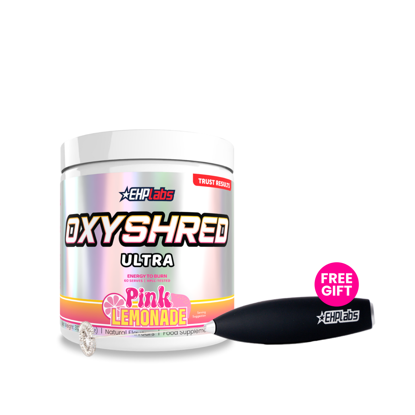 OxyShred Pink Lemonade + FREE Whisk