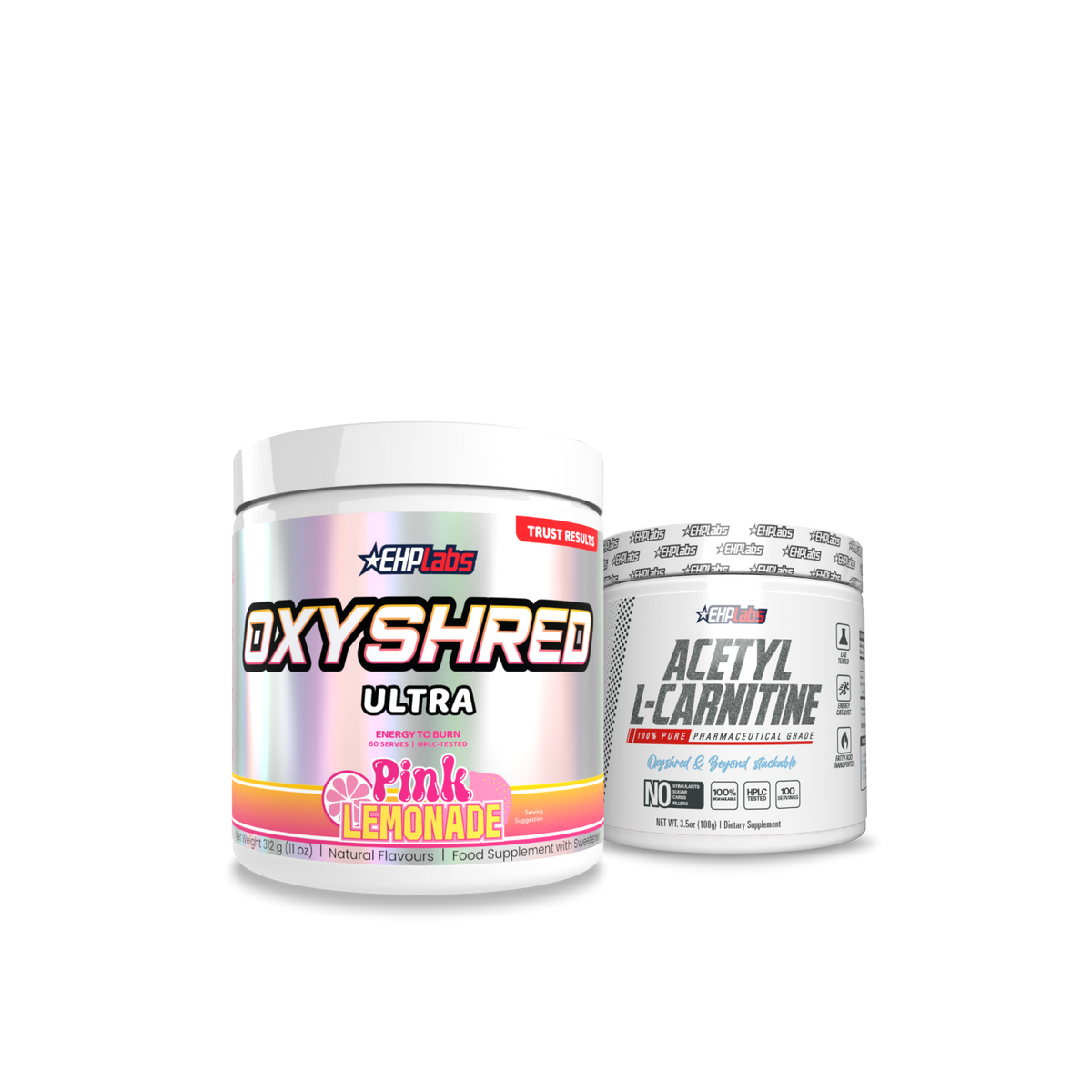 Shred Essentials Stack bundle with OxyShred and Acetyl L-Carnitine