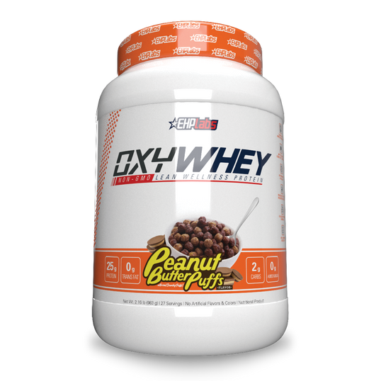 OxyWhey Lean Wellness Protein - 27 Servings | Peanut Butter Puffs