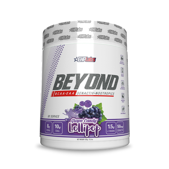 Beyond BCAA+EAA Intra-Workout - 60 Serves | Grape Candy Lollipop
