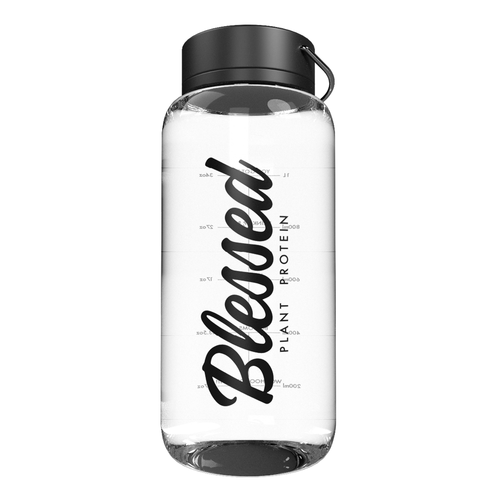 Blessed Protein glass Water Bottle